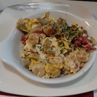 Cazuela De Sartén De Revuelto De Setas