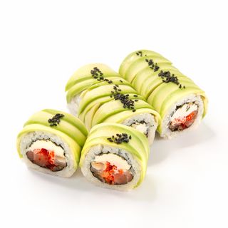 1/2 Sushi  Dragón Verde (4 Uds.)