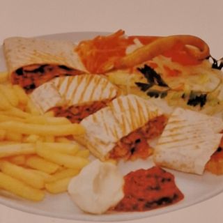 Plato shawarma