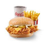 Meniu Dublu Crispy Burger