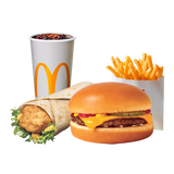 Duo Mabrouk : P'tit Wrap + Cheeseburger