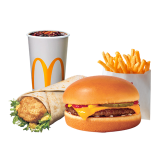 Duo Mabrouk : P'tit Wrap + Cheeseburger