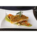 Black Pepper Crusted Fish