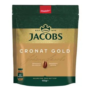 Кава розчинна Jacobs Cronat Gold сублімована д/п (100г)