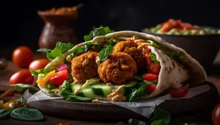 Tortilla Wegetariańska  Duży