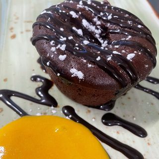 Soufflè al Cioccolato con cuore caldo e Zabaione