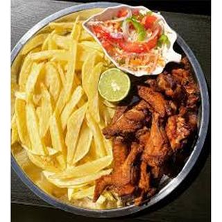 Chips Kuku Choma