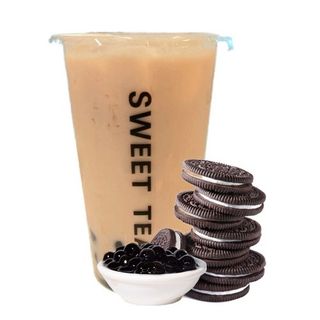 T7 - Tè nero & latte Con oreo e tapioca