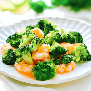 G4. Creveți cu brocoli 西兰花虾
