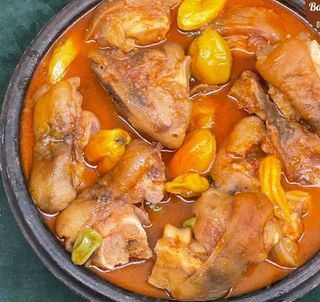 Soupe de pattes de bœuf