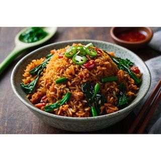 Hot Sambal Fried Rice: Veg