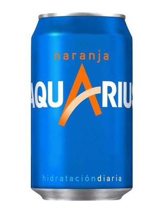 Aquarius Naranja Lata 330ml