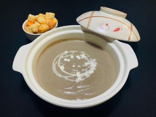 სოკოს კრემ-სუპი  