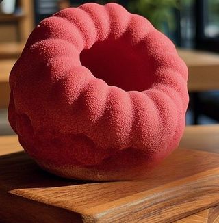 Raspberry Cheese Mousse