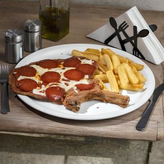 Schnitzel gigant Cotoletta alla Diavola