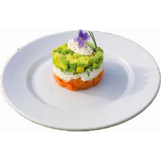  TARTARE AVOCAT CRABE SAUMON   
