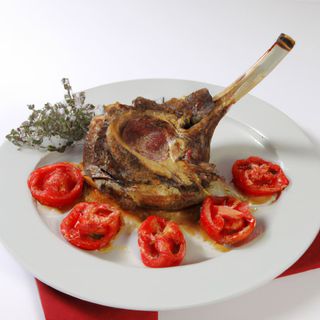 Cabeza De Cordero Asada