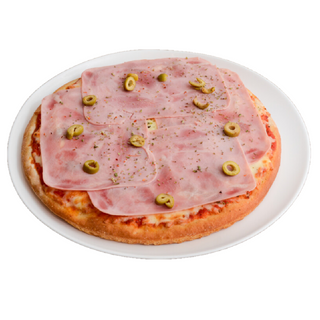 Pizza Margarita Con Jamón York (30 Cm.)