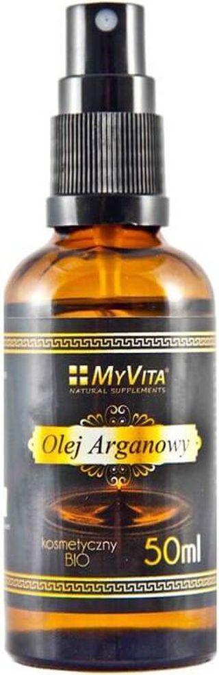 Olej arganowy kosmetyczny tłoczony na zimno BIO 50ml MyVita
