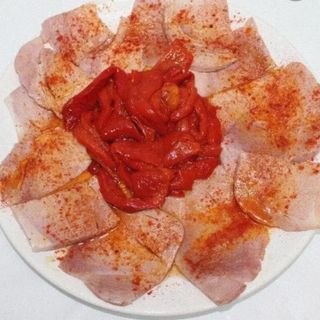 Lacon A La Gallega Con Pimientos