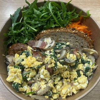 Heavy omlet + Coca-Cola Zero