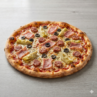 Pizza cuatro stagioni
