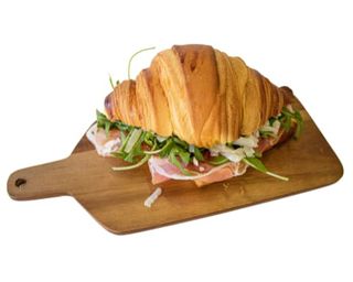 Croissant Presunto, Parmigiano, Rúcula