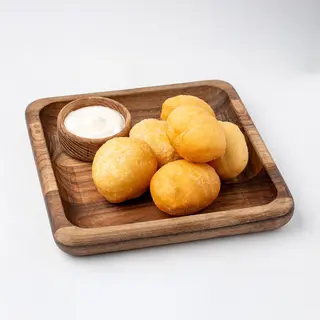 Бауырсаки с каймаком