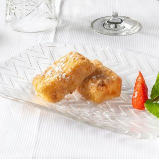 Leche frita al momento