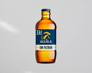 Cerveza Aguila sin filtrar