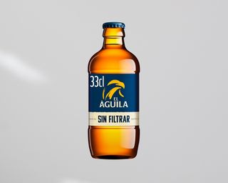 Cerveza Aguila sin filtrar