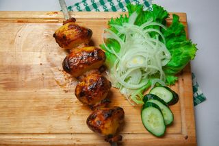 Картошка с курдюком