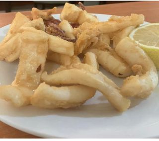 Ración De Calamar Fresco Nacional