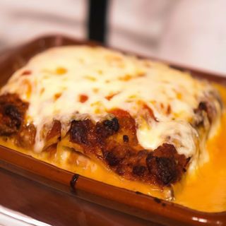 Lasagna de carne