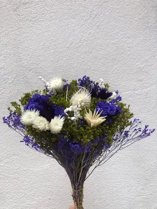 Ramo Flor Seca Morado