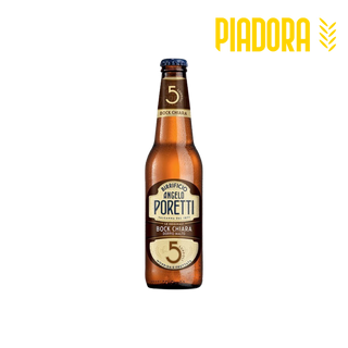 Poretti 5 Luppoli Bock Chiara Doppio Malto (6,5%)