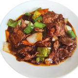 ternera con salsa de ostras