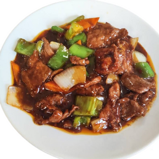 ternera con salsa de ostras