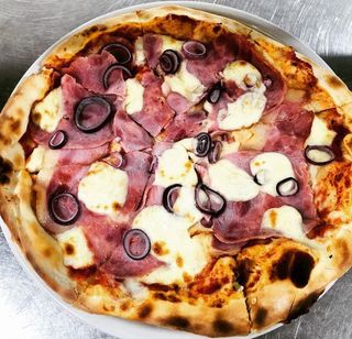 Pizza Prosciutto e funghi Ø 32cm