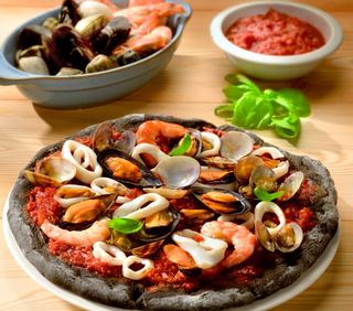 Pizza Aux Fruits De Mer