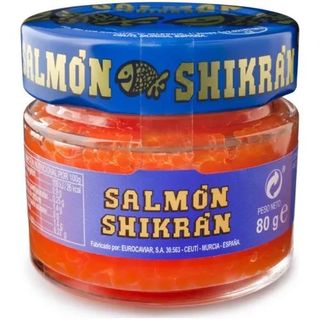 Salmón Ahumado en Esferas Shikran sin Gluten 80 Gr.