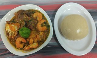 Placali + Sauce Kopê