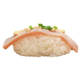 Nigiri maguro flambè