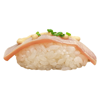 Nigiri maguro flambè