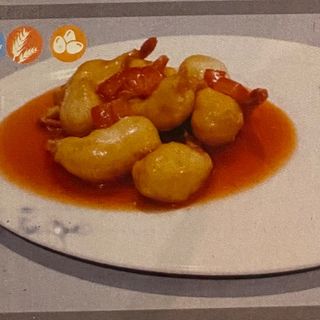 Gamberetti in salsa agrodolce