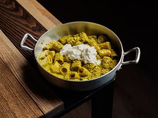 Mezze maniche al pistacchio