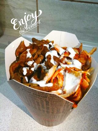 Kebab Box 1000ml z kurczakiem lub baraniną