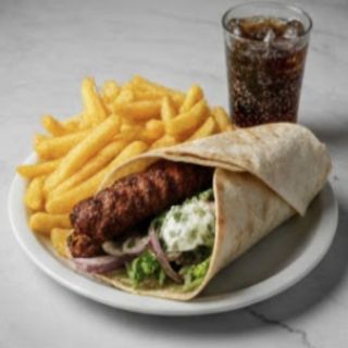 Menú dürüm seekh kebab
