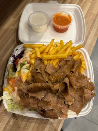 Giga talerz kebab