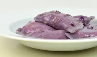 Pierogi z borówkami